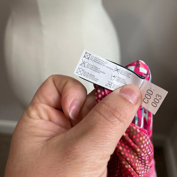 Maaji Swim Cover Up Coreset Mesh Mini Dress With Horse Print Size Small - Picture 10 of 11